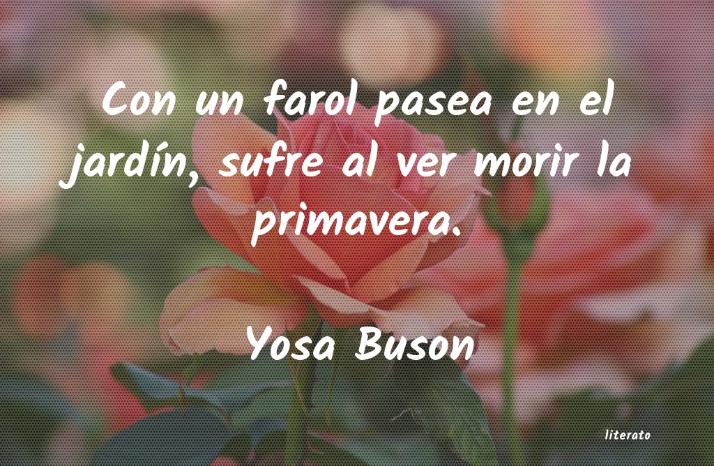 Frases de Yosa Buson