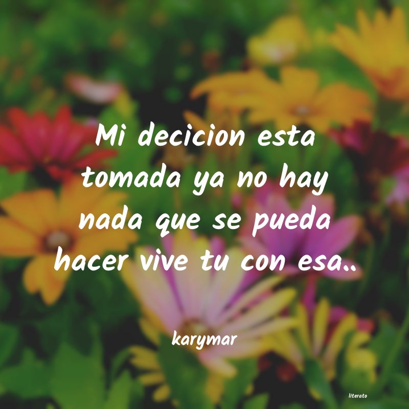 frases de karymar
