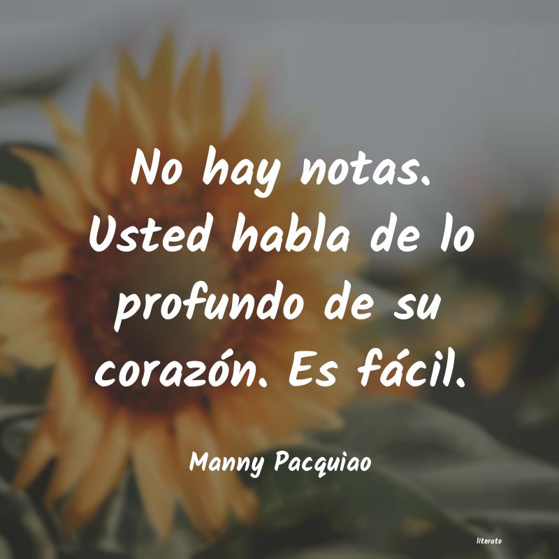 Frases de Manny Pacquiao