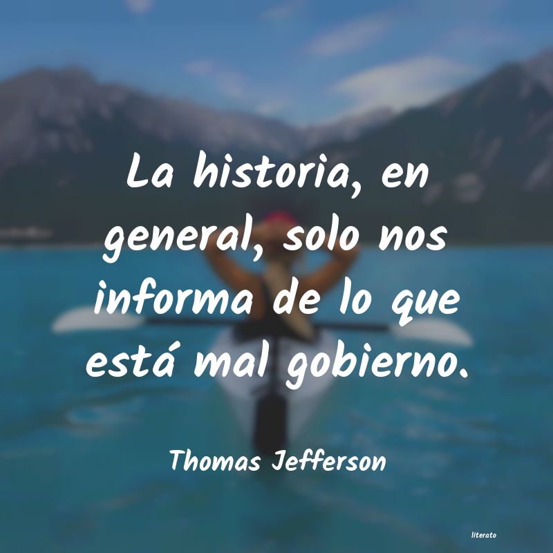 Frases de Thomas Jefferson