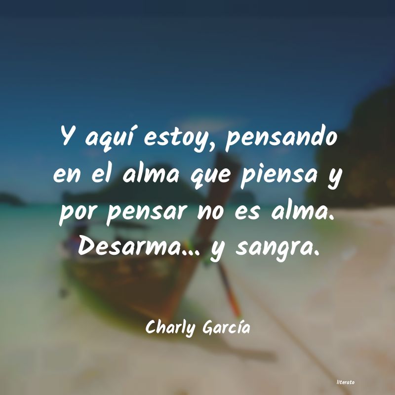 frases de Charly GarcÃa