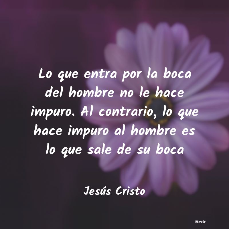 Frases de Jesús Cristo