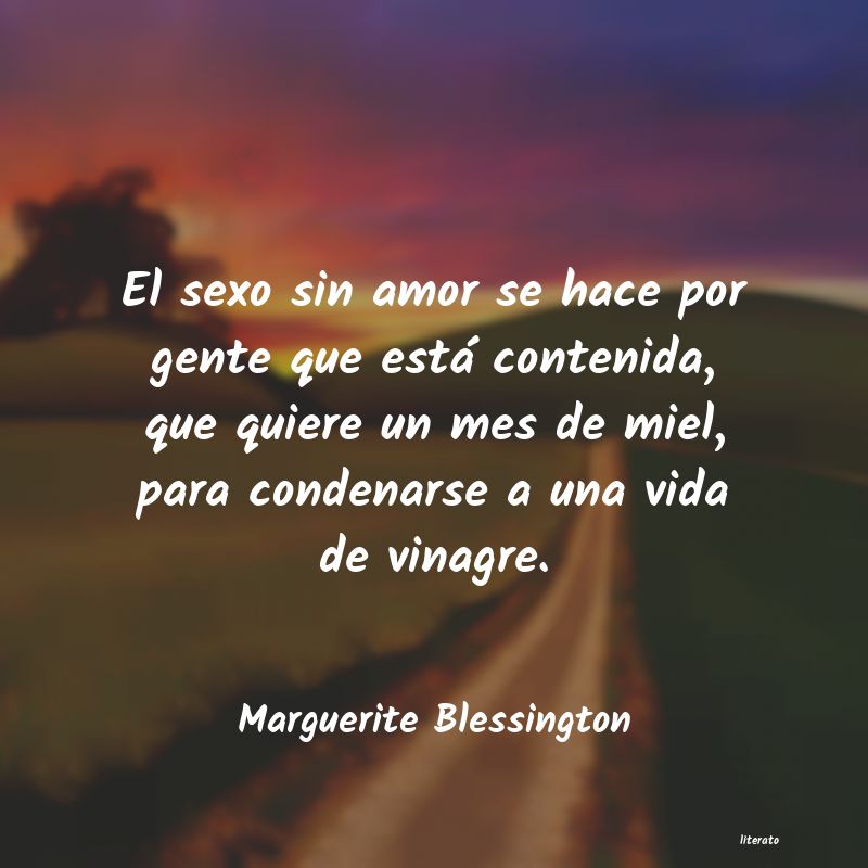 frases de Marguerite Blessington