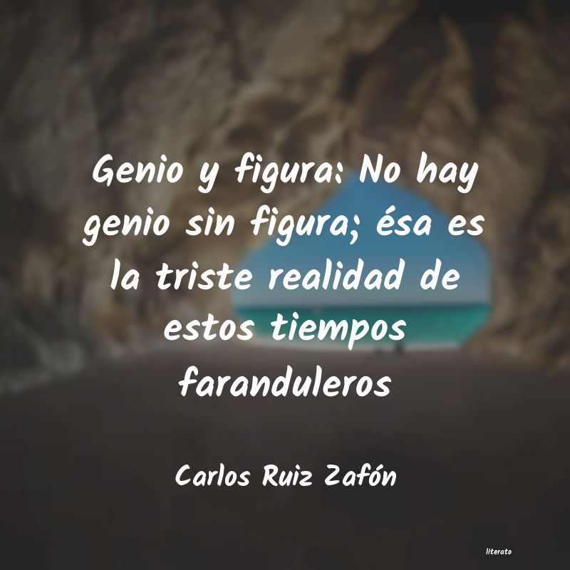 Frases de Carlos Ruiz Zafón