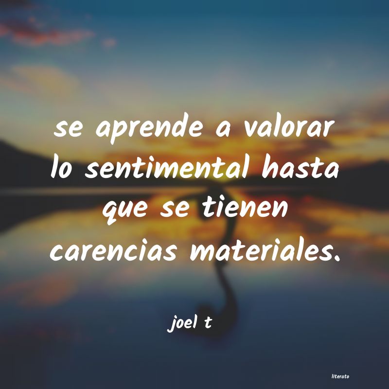 Frases de joel t