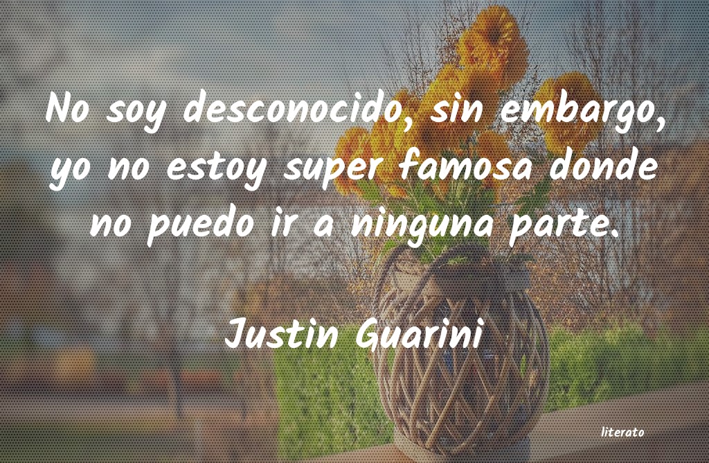 frases de Justin Guarini