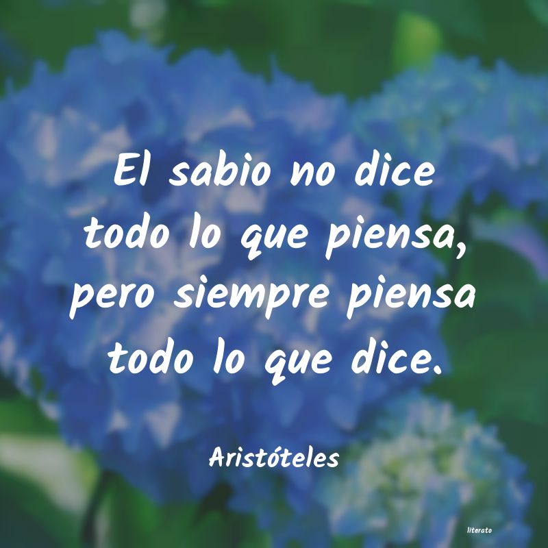 frases de Aristóteles