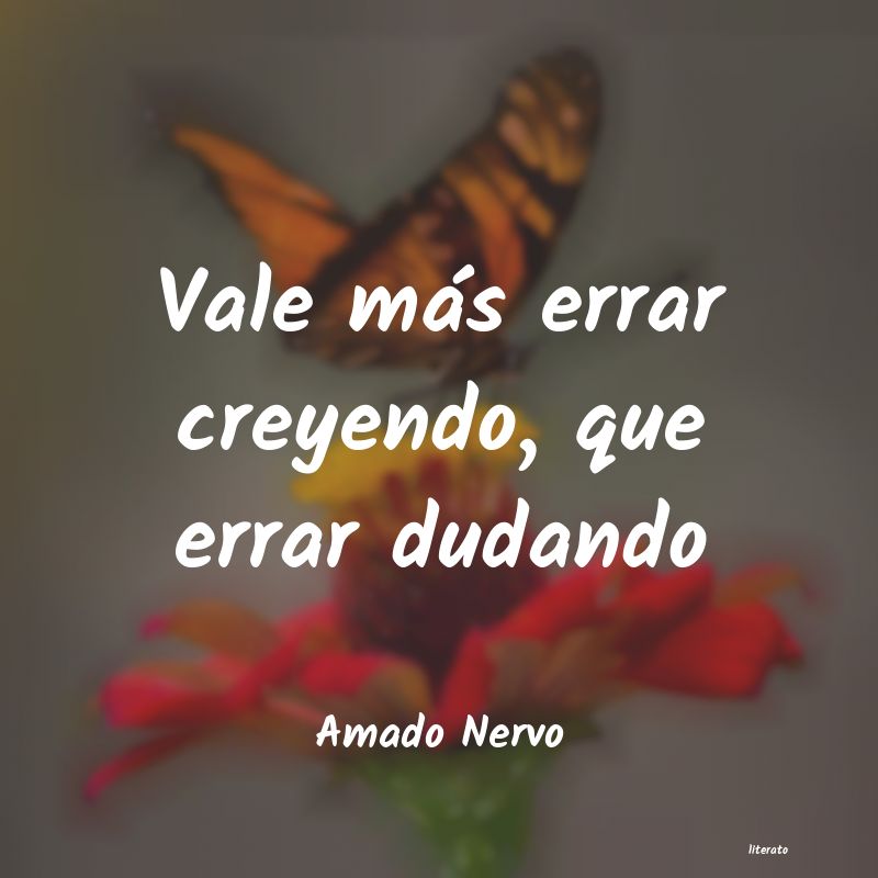 frases de Amado Nervo