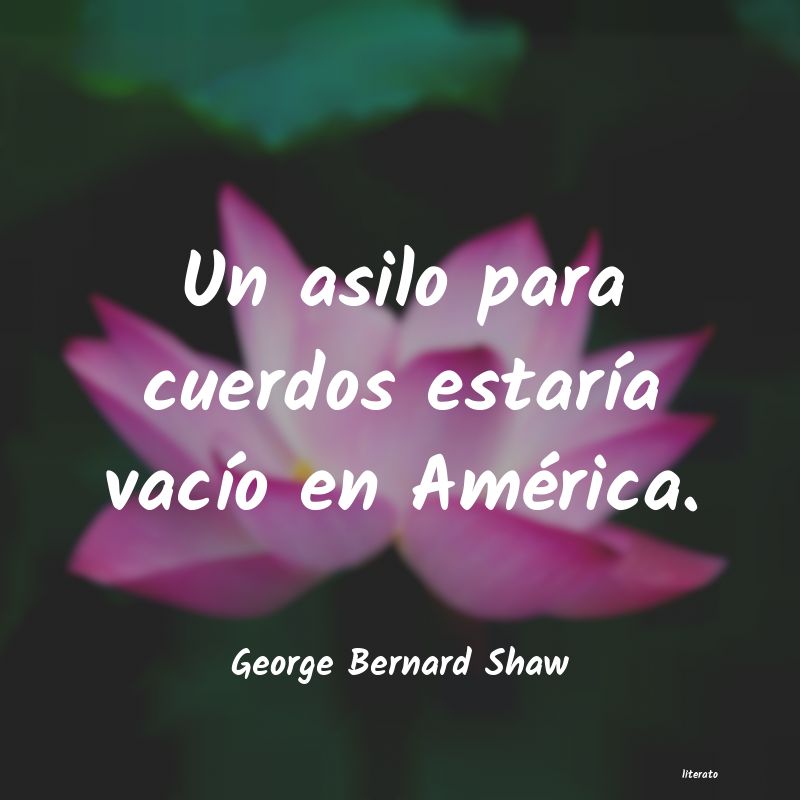 frases de George Bernard Shaw