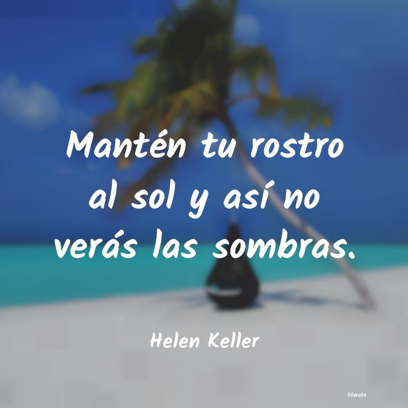 frases de Helen Keller
