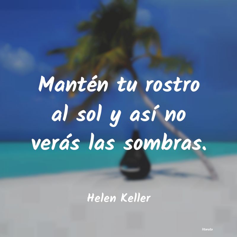 Frases de Helen Keller