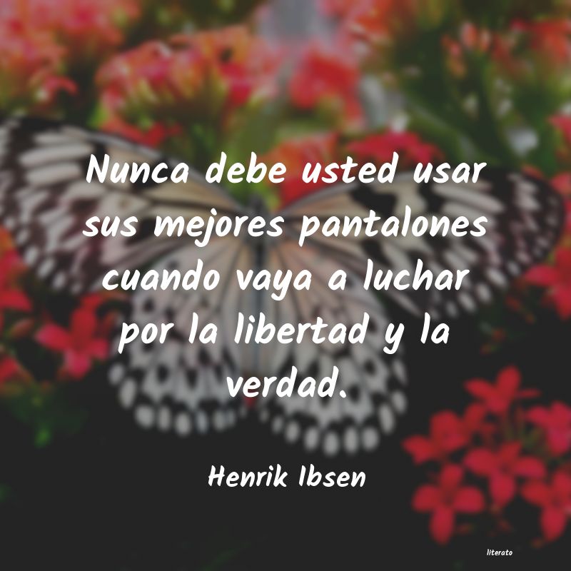 Frases de Henrik Ibsen