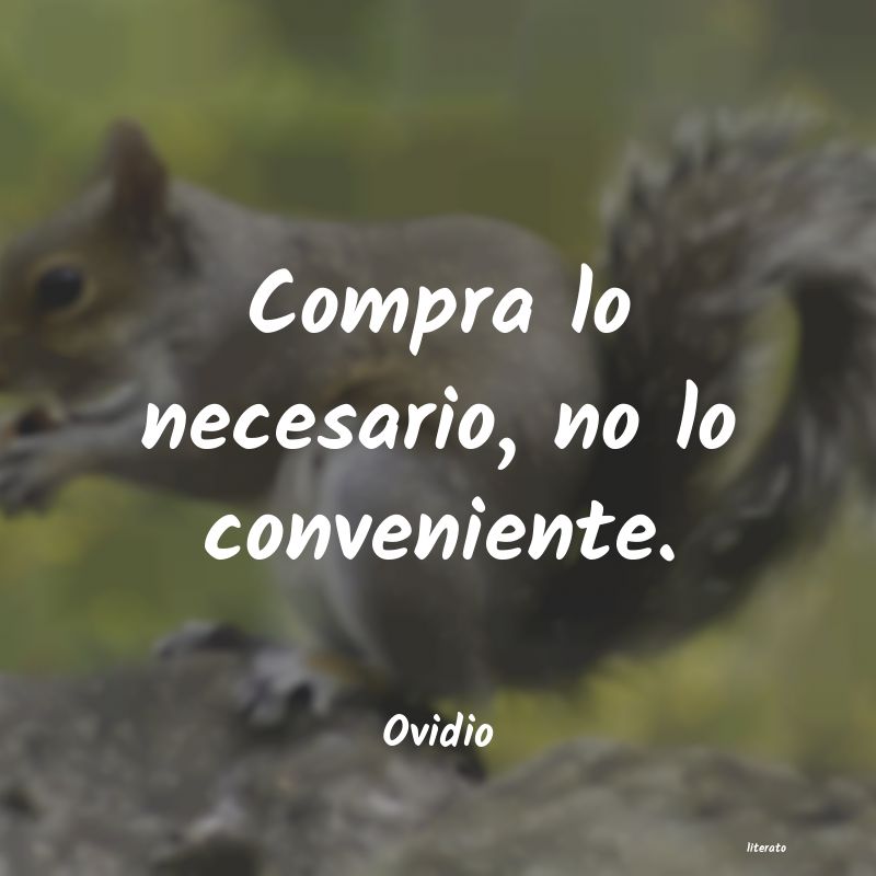 Frases de Ovidio