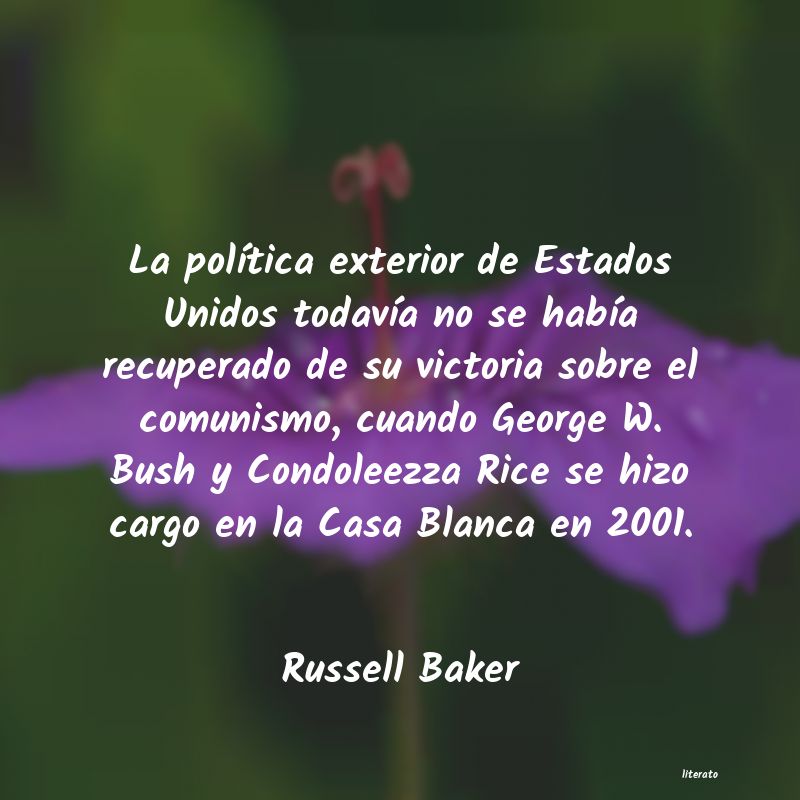 frases de Russell Baker