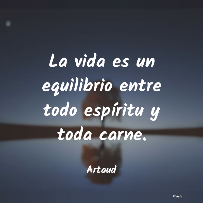 Frases de Artaud