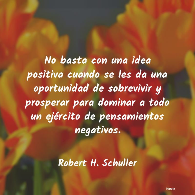 Frases de Robert H. Schuller