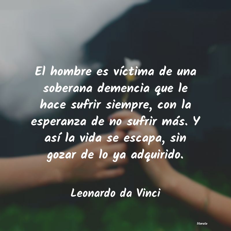 frases de Leonardo da Vinci