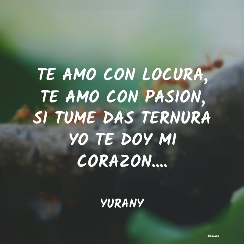 Frases de YURANY