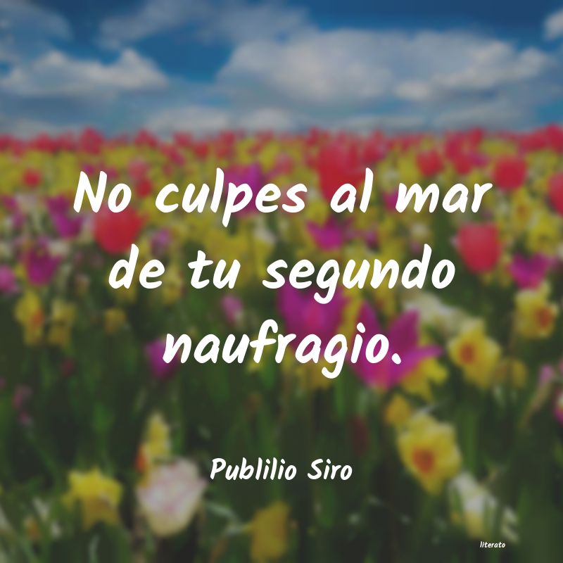 frases de Publilio Siro
