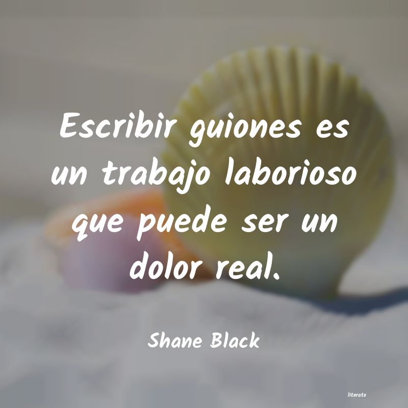 Frases de Shane Black