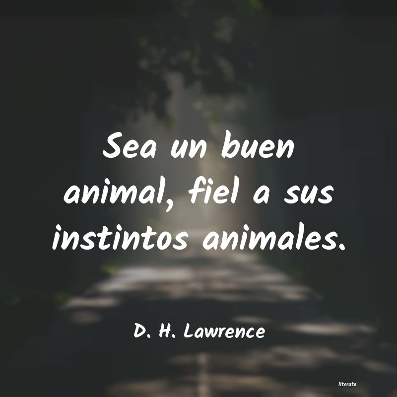 frases de D. H. Lawrence
