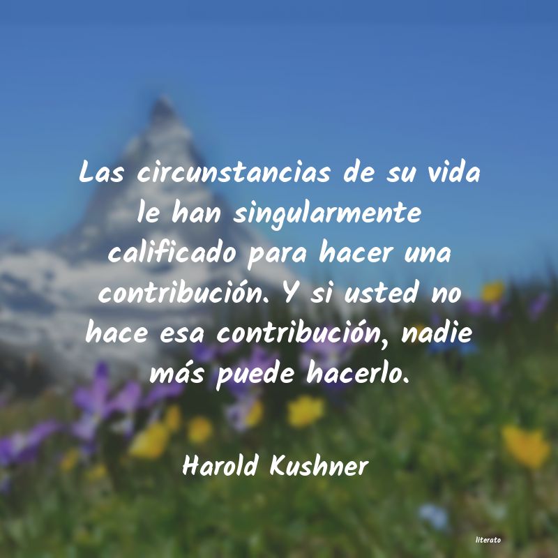 Frases de Harold Kushner