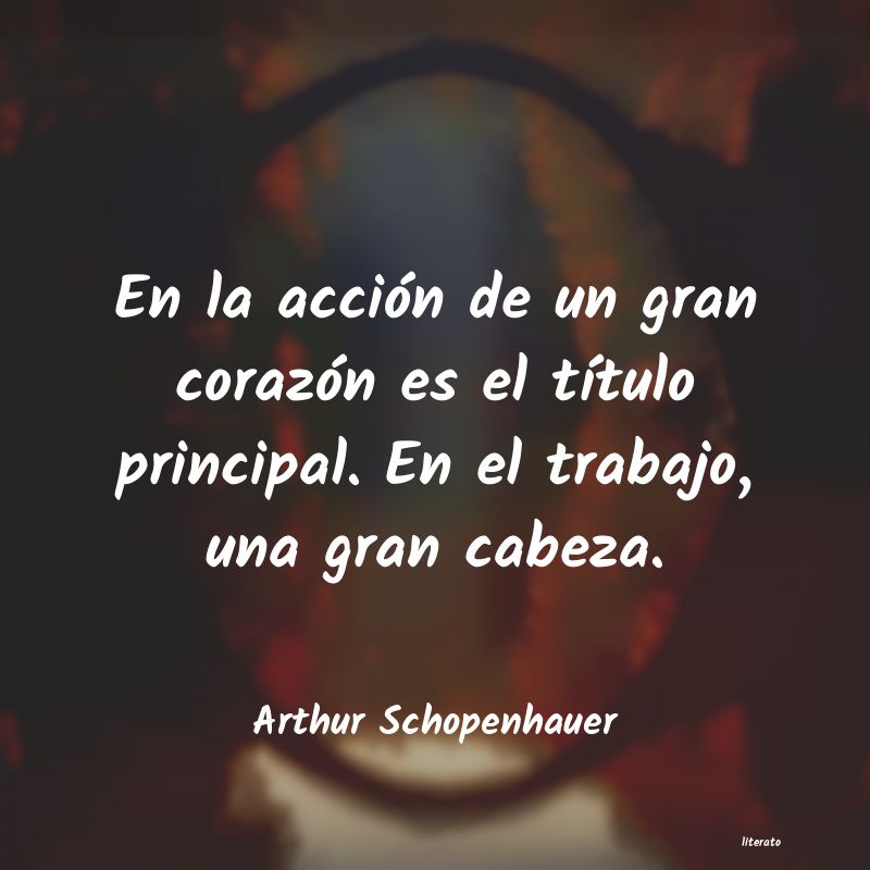 Frases de Arthur Schopenhauer