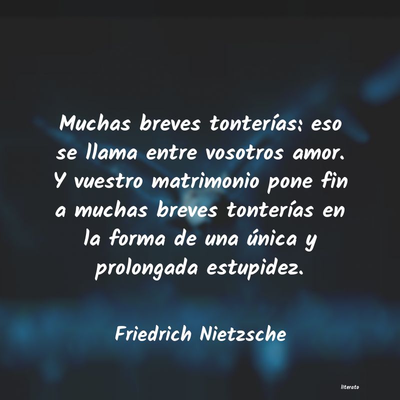 Frases de Friedrich Nietzsche