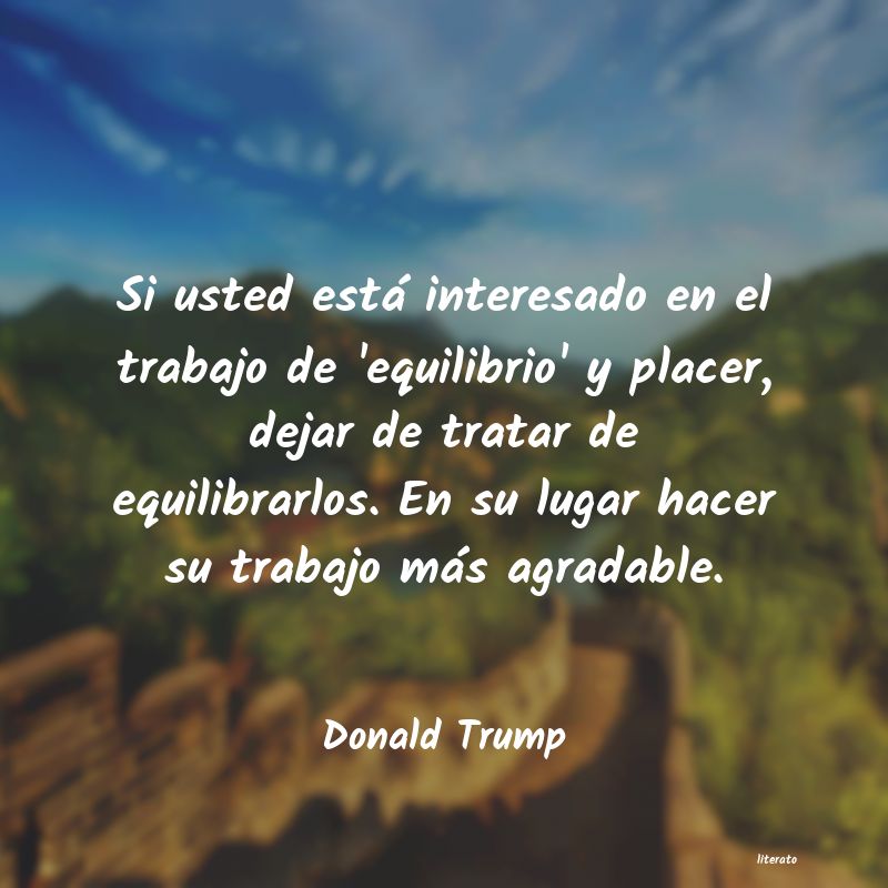 frases de Donald Trump
