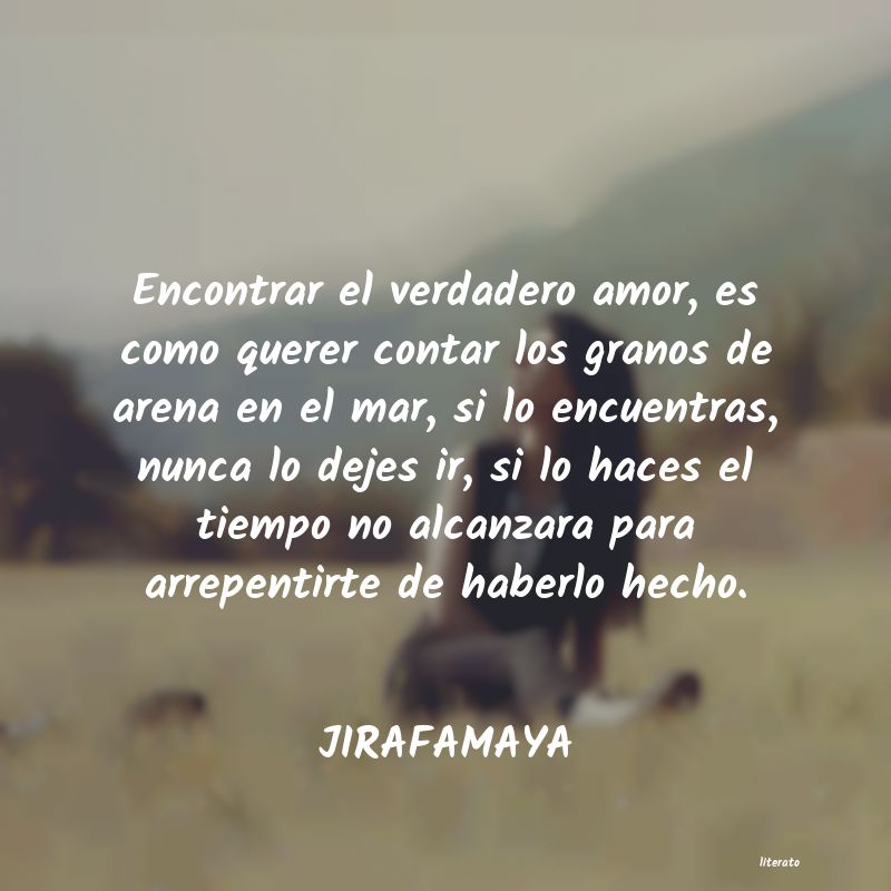 Frases de JIRAFAMAYA