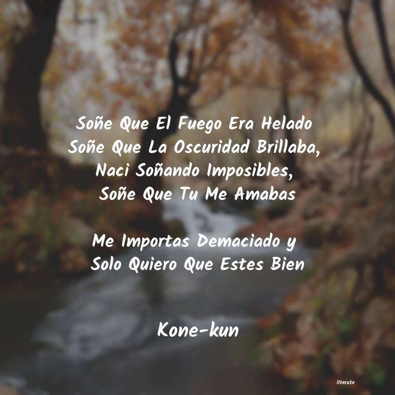 frases de Kone-kun