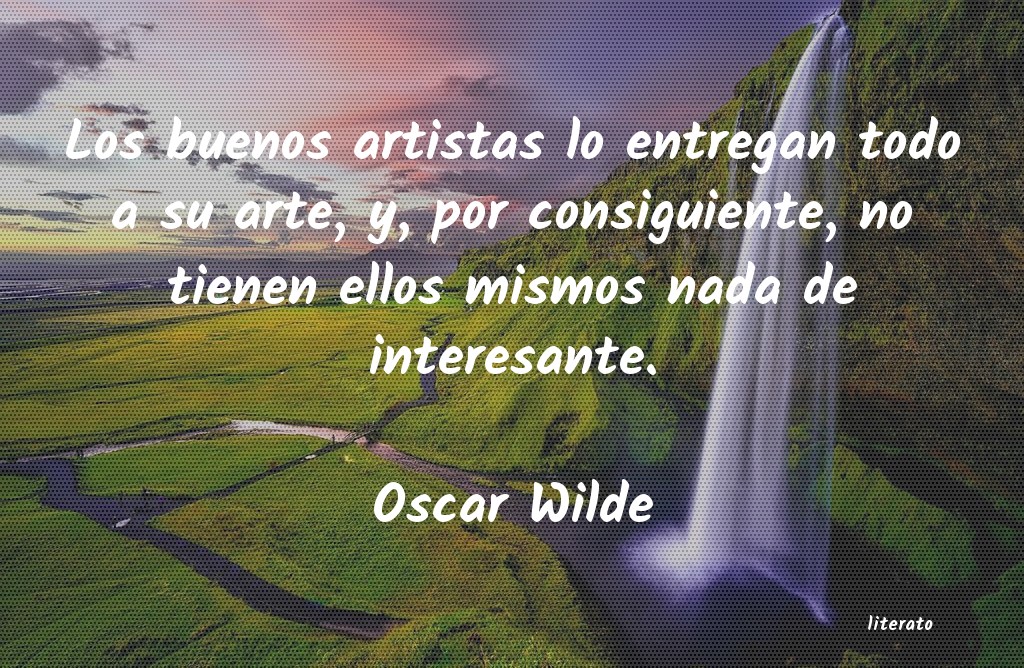 frases de Oscar Wilde