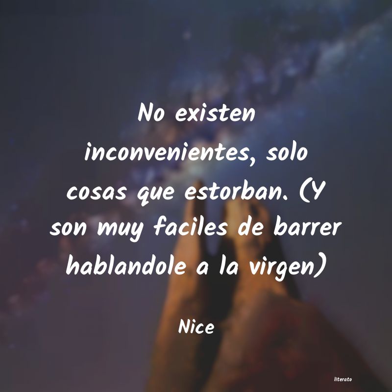 frases de Nice