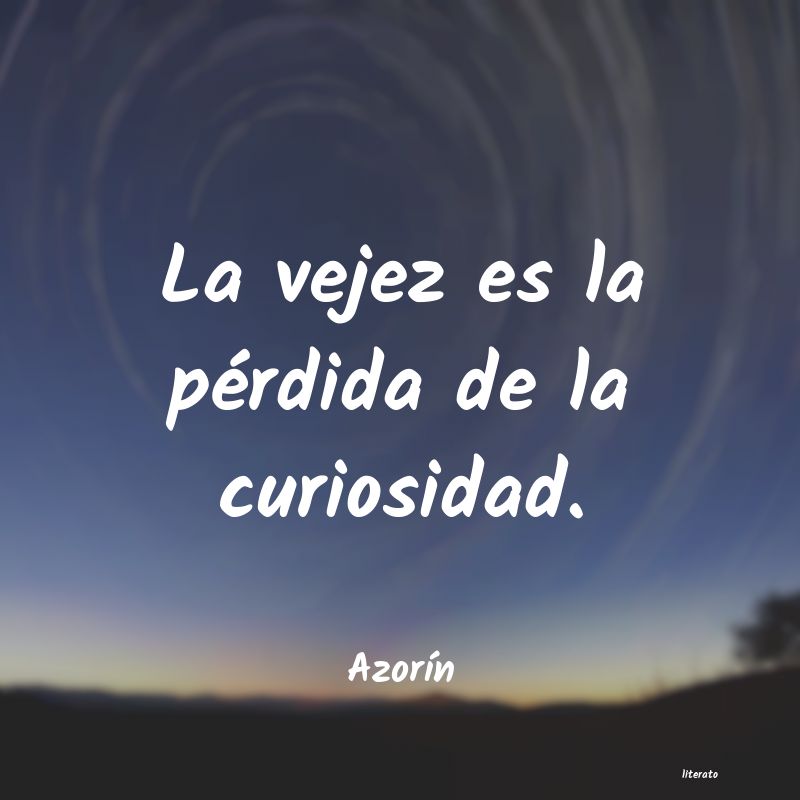 Frases de Azorín