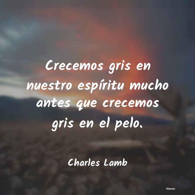 frases de Charles Lamb