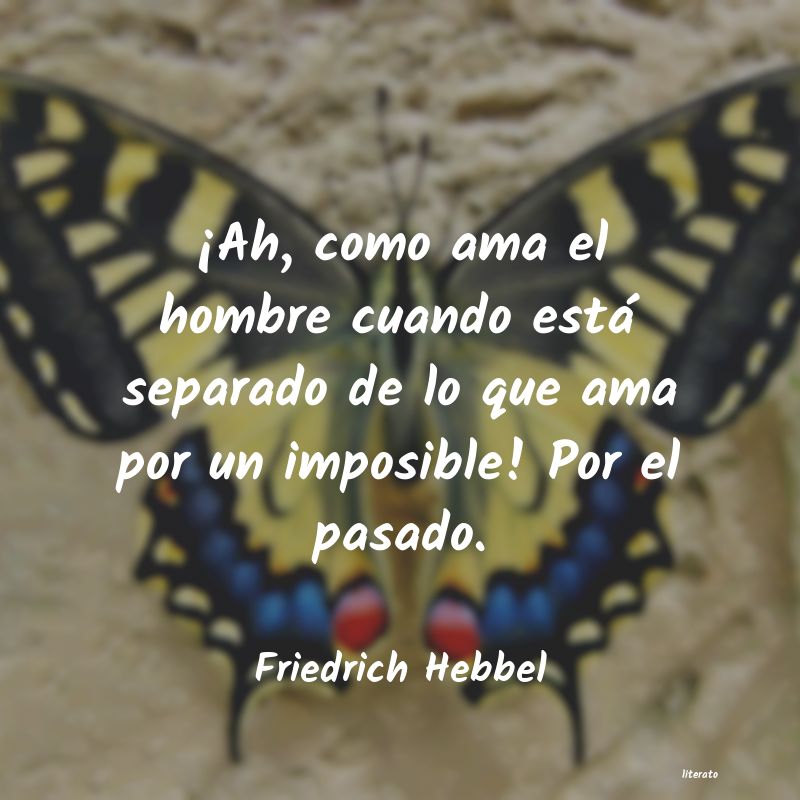 Frases de Friedrich Hebbel