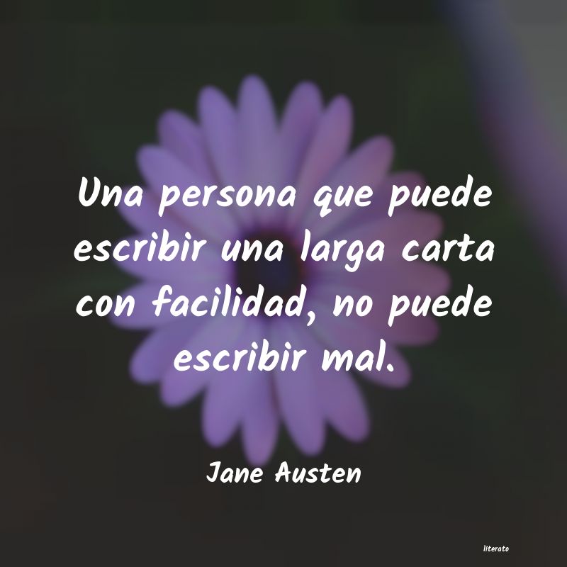 Frases de Jane Austen