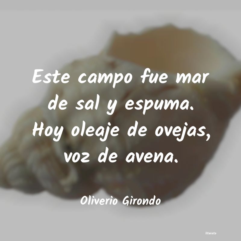 oliverio girondo algo que duerme