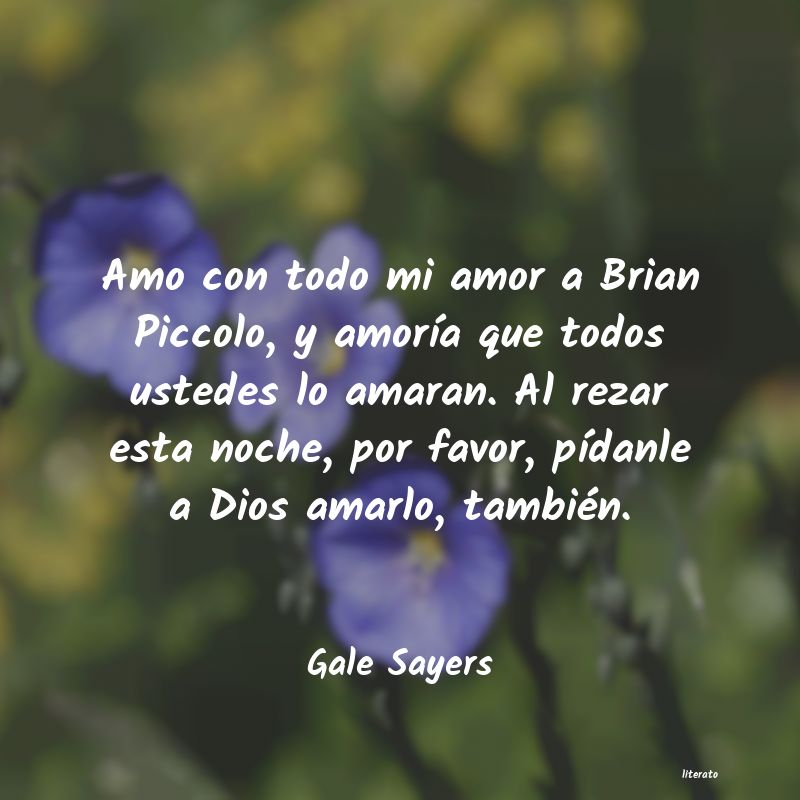 Frases de Gale Sayers
