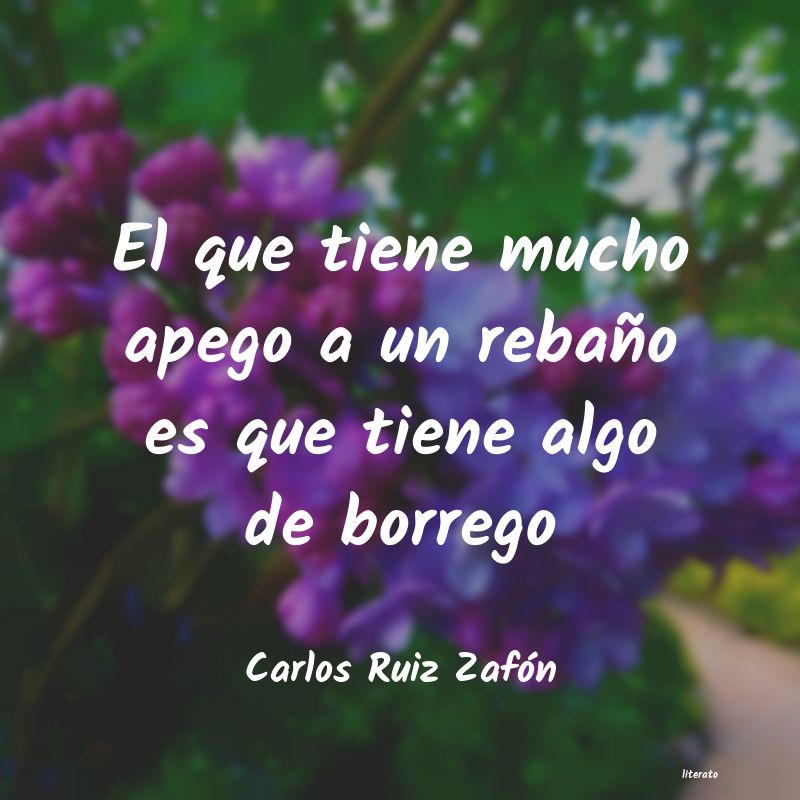 frases de Carlos Ruiz Zafón