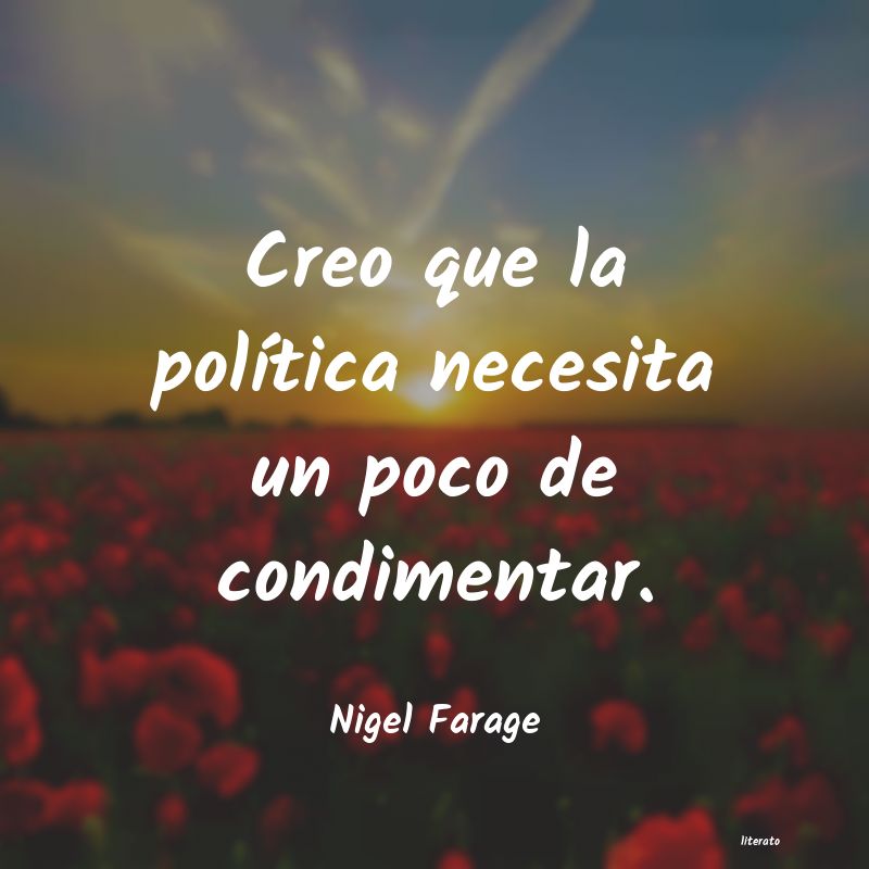 Frases de Nigel Farage