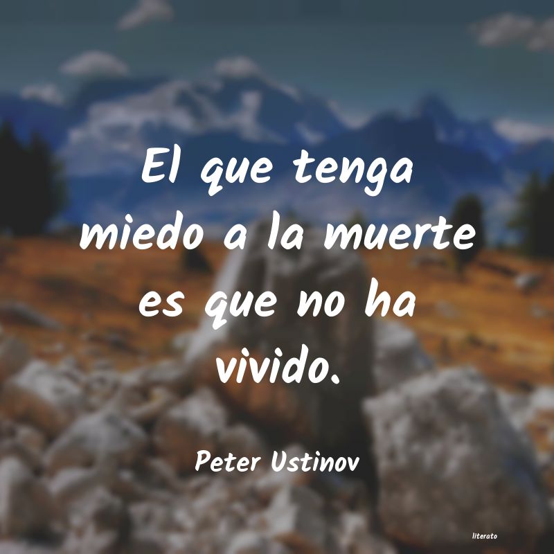 frases de Peter Ustinov