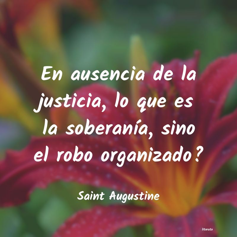 frases de Saint Augustine