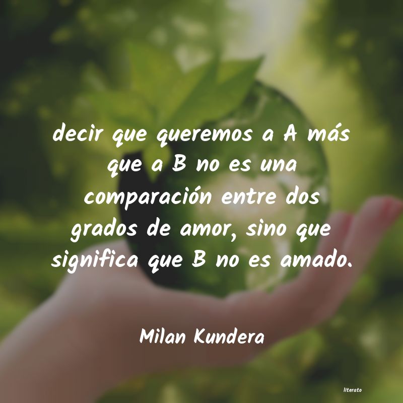 frases de Milan Kundera