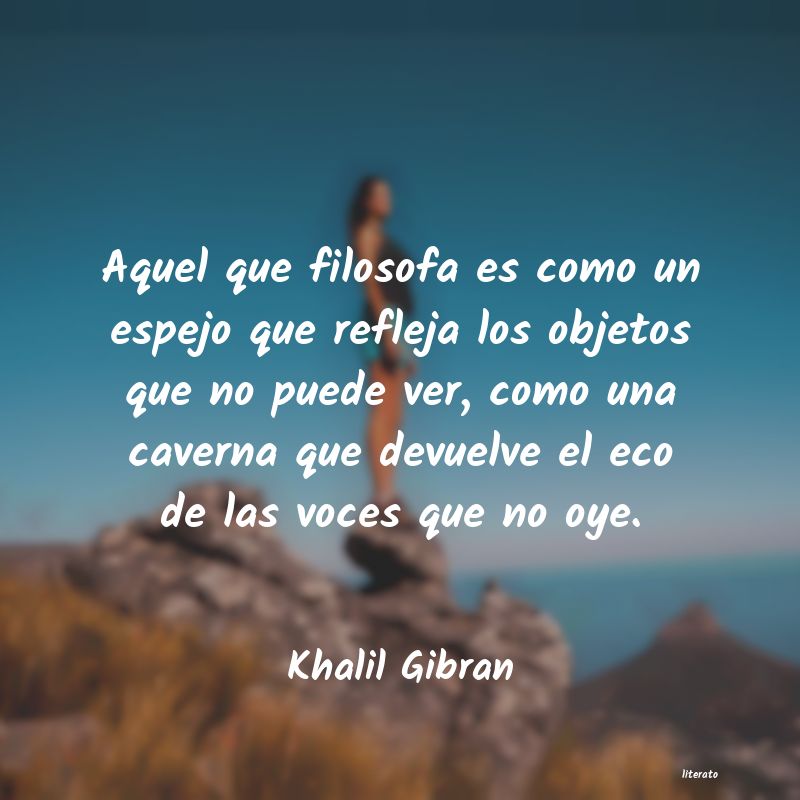 frases de Khalil Gibran