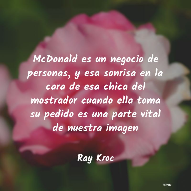 Frases de Ray Kroc