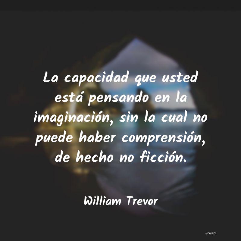 Frases de William Trevor