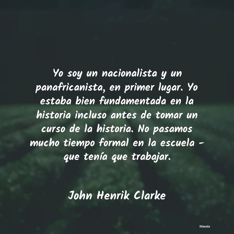 Frases de John Henrik Clarke