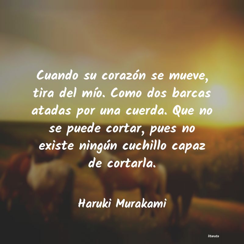 Frases de Haruki Murakami