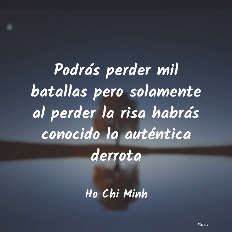 frases de Ho Chi Minh